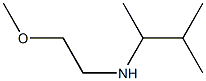 (2-methoxyethyl)(3-methylbutan-2-yl)amine 结构式