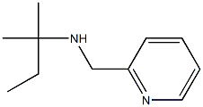 (2-methylbutan-2-yl)(pyridin-2-ylmethyl)amine 结构式