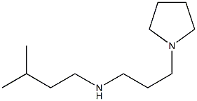 (3-methylbutyl)[3-(pyrrolidin-1-yl)propyl]amine 结构式