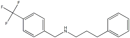 (3-phenylpropyl)({[4-(trifluoromethyl)phenyl]methyl})amine 结构式
