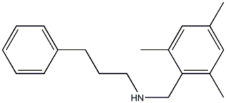 (3-phenylpropyl)[(2,4,6-trimethylphenyl)methyl]amine 结构式