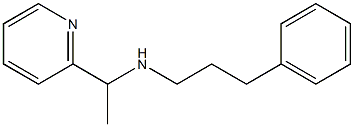 (3-phenylpropyl)[1-(pyridin-2-yl)ethyl]amine 结构式