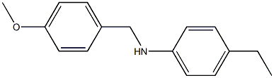 (4-ethylphenyl)(4-methoxyphenyl)methylamine 结构式