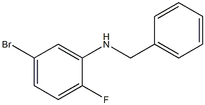 (5-bromo-2-fluorophenyl)(phenyl)methylamine 结构式