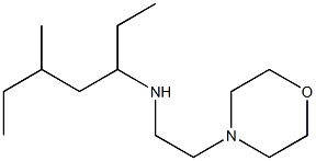 (5-methylheptan-3-yl)[2-(morpholin-4-yl)ethyl]amine 结构式