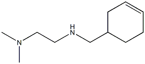 (cyclohex-3-en-1-ylmethyl)[2-(dimethylamino)ethyl]amine 结构式