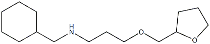 (cyclohexylmethyl)[3-(oxolan-2-ylmethoxy)propyl]amine 结构式