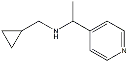 (cyclopropylmethyl)[1-(pyridin-4-yl)ethyl]amine 结构式