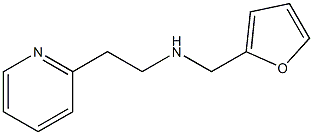 (furan-2-ylmethyl)[2-(pyridin-2-yl)ethyl]amine 结构式