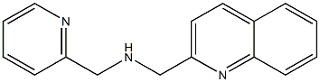 (pyridin-2-ylmethyl)(quinolin-2-ylmethyl)amine 结构式