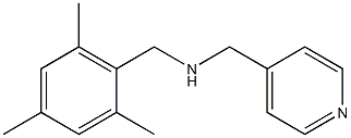 (pyridin-4-ylmethyl)[(2,4,6-trimethylphenyl)methyl]amine 结构式