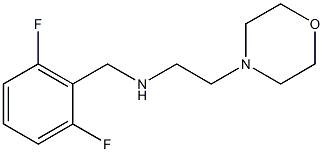 [(2,6-difluorophenyl)methyl][2-(morpholin-4-yl)ethyl]amine 结构式