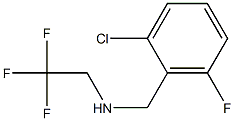 [(2-chloro-6-fluorophenyl)methyl](2,2,2-trifluoroethyl)amine 结构式