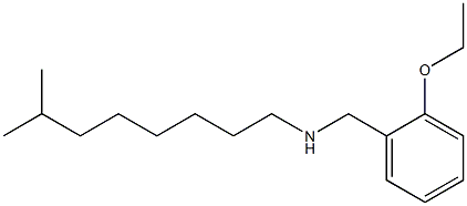 [(2-ethoxyphenyl)methyl](7-methyloctyl)amine 结构式