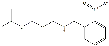 [(2-nitrophenyl)methyl][3-(propan-2-yloxy)propyl]amine 结构式