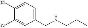 [(3,4-dichlorophenyl)methyl](propyl)amine 结构式