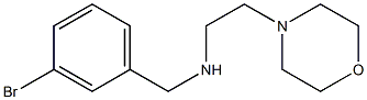 [(3-bromophenyl)methyl][2-(morpholin-4-yl)ethyl]amine 结构式