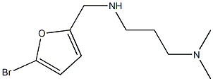 [(5-bromofuran-2-yl)methyl][3-(dimethylamino)propyl]amine 结构式