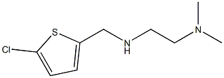 [(5-chlorothiophen-2-yl)methyl][2-(dimethylamino)ethyl]amine 结构式