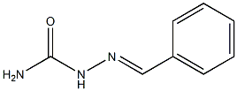 [(phenylmethylidene)amino]urea 结构式