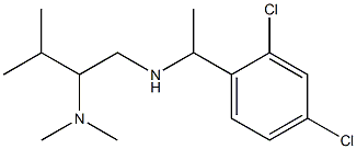 [1-(2,4-dichlorophenyl)ethyl][2-(dimethylamino)-3-methylbutyl]amine 结构式