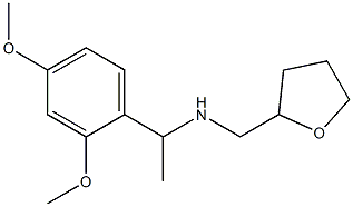 [1-(2,4-dimethoxyphenyl)ethyl](oxolan-2-ylmethyl)amine 结构式