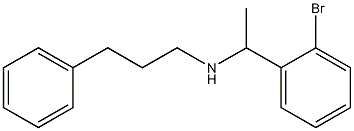 [1-(2-bromophenyl)ethyl](3-phenylpropyl)amine 结构式