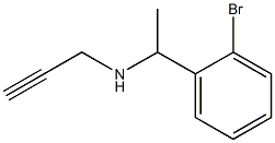 [1-(2-bromophenyl)ethyl](prop-2-yn-1-yl)amine 结构式