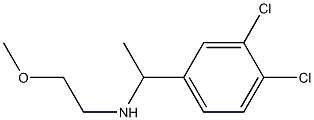 [1-(3,4-dichlorophenyl)ethyl](2-methoxyethyl)amine 结构式