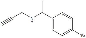 [1-(4-bromophenyl)ethyl](prop-2-yn-1-yl)amine 结构式
