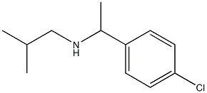 [1-(4-chlorophenyl)ethyl](2-methylpropyl)amine 结构式