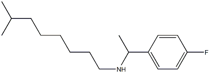 [1-(4-fluorophenyl)ethyl](7-methyloctyl)amine 结构式