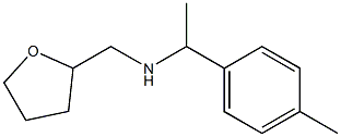 [1-(4-methylphenyl)ethyl](oxolan-2-ylmethyl)amine 结构式