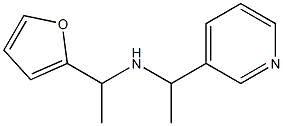 [1-(furan-2-yl)ethyl][1-(pyridin-3-yl)ethyl]amine 结构式