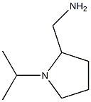 [1-(propan-2-yl)pyrrolidin-2-yl]methanamine 结构式