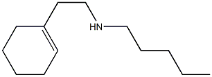 [2-(cyclohex-1-en-1-yl)ethyl](pentyl)amine 结构式