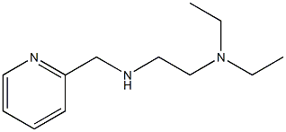 [2-(diethylamino)ethyl](pyridin-2-ylmethyl)amine 结构式