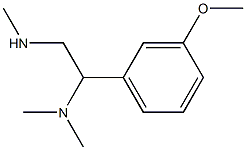 [2-(dimethylamino)-2-(3-methoxyphenyl)ethyl](methyl)amine 结构式