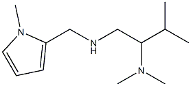 [2-(dimethylamino)-3-methylbutyl][(1-methyl-1H-pyrrol-2-yl)methyl]amine 结构式