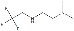 [2-(dimethylamino)ethyl](2,2,2-trifluoroethyl)amine 结构式