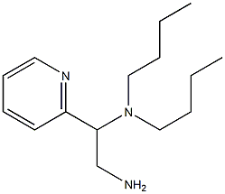 [2-amino-1-(pyridin-2-yl)ethyl]dibutylamine 结构式