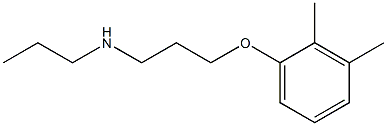 [3-(2,3-dimethylphenoxy)propyl](propyl)amine 结构式