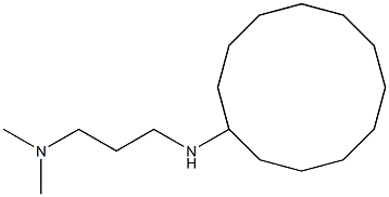 [3-(cyclododecylamino)propyl]dimethylamine 结构式