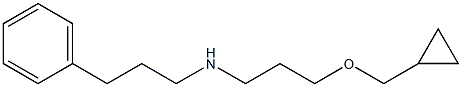 [3-(cyclopropylmethoxy)propyl](3-phenylpropyl)amine 结构式