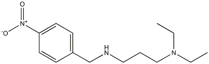 [3-(diethylamino)propyl][(4-nitrophenyl)methyl]amine 结构式