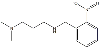 [3-(dimethylamino)propyl][(2-nitrophenyl)methyl]amine 结构式