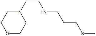 [3-(methylsulfanyl)propyl][2-(morpholin-4-yl)ethyl]amine 结构式