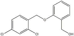 {2-[(2,4-dichlorophenyl)methoxy]phenyl}methanol 结构式