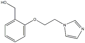 {2-[2-(1H-imidazol-1-yl)ethoxy]phenyl}methanol 结构式