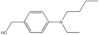 {4-[butyl(ethyl)amino]phenyl}methanol 结构式